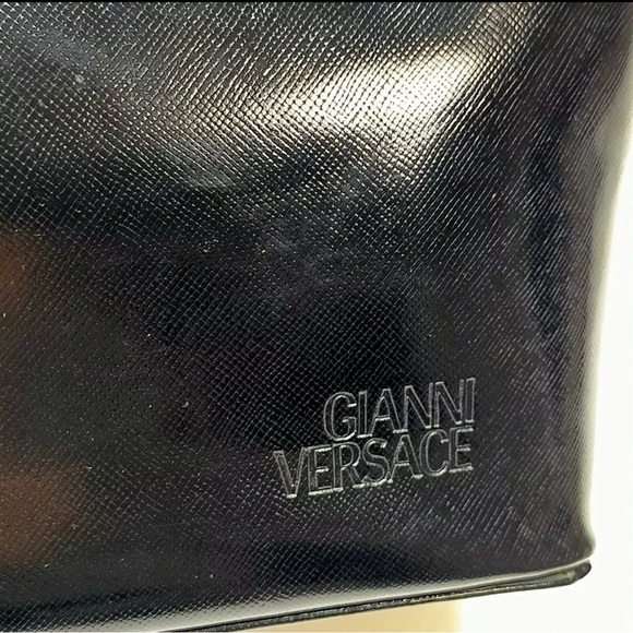 Gianni Versace Medusa Hand Bag Enamel - Picture 3 of 9